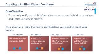Webinar: Developing an Effective Search Strategy for Office 365 and Hybrid Deployments