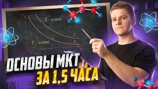  Молекулярная физика: идеальный газ и изопроцессы с нуля | Физика ЕГЭ 2024 | Умскул