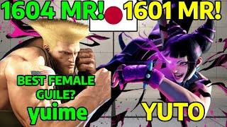 ↙ STREET FIGHTER 6  Yuime (GUILE ガイル) VS. YUTO (JURI ジュリ) MASTER RANKS ↘