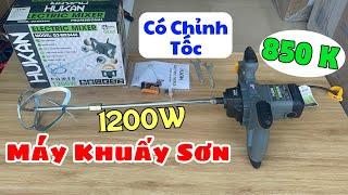 Máy Khuấy Sơn Cầm Tay Giá Rẻ Hukan G2-MKS444 2 Tay Cầm Có Chỉnh tốc 6 Cấp độ | Giá 850.000đ