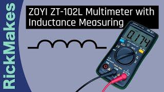 ZOYI ZT-102L Multimeter with Inductance Measuring