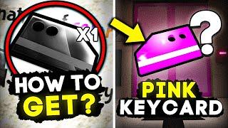 I FINALLY FOUND The BLACK KEYCARD! (full guide & pink keycard)