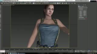 MMD to 3DS MAX with camera suport test #1