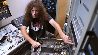 Removing the Power Supply on SSL 9000 w/ Mike Wilson | Patchwerk Recording Studios