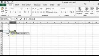 Excel Formuls vs Functions