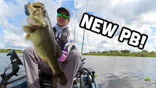 Degenerate Fisherman Catches PB Bass During Tournament!