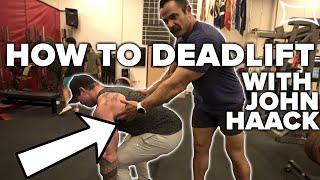 How to Deadlift and Pendlay Row with John Haack