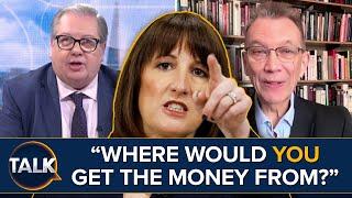 'It's Rachel Reeves' Fault' Mike Graham CLASHES With John Rentoul As UK Economy Contracts In January