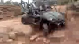 Teryx in Moab on steel bender