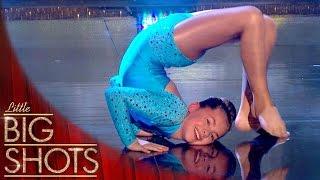 Young gymnast hotshot leaves crowd in awe (YOUTUBE EXCLUSIVE) | Little Big Shots