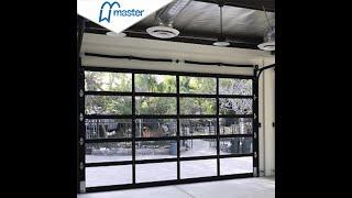 Which type of glass garage door do you like?