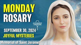 Monday Rosary Joyful Mysteries of the Rosary  September 30, 2024 VIRTUAL ROSARY