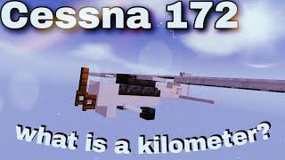 Cessna 172 Skyhawk (Light Aircraft) | Minecraft Tutorial | 1:1 Scale