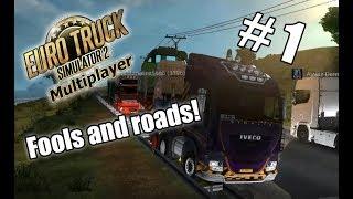 Fools and roads! │ ETS2 MP │310 hp. 61 ton