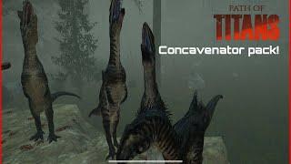 The Concavenator Pack! (Path Of Titans)