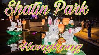 Night Tour at Shatin Park,Hongkong..