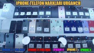 Iphone telefon narxlari URGANCH || Айфон телефон нархлари 2022 #iphone