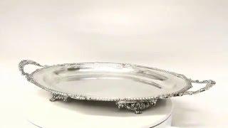 Antique Large Sterling Silver Tray by Paul Storr 1826