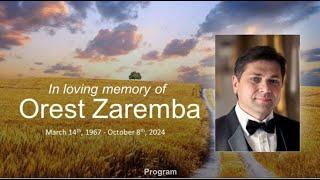 Orest Zaremba Funeral Service | Bread of Life Church | 10-13-2024