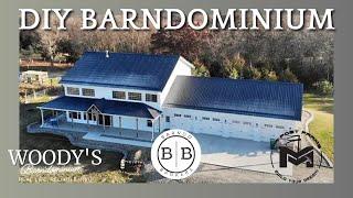 Mrs Post Frame & Woodys Barndominium | DIY Barndominium