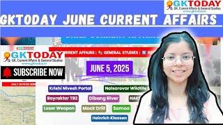 GKToday Current Affairs  5 June, 2025