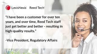 What are companies saying about LexisNexis Reed Tech?