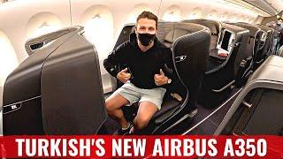 FIRST REVIEW ON YOUTUBE: TURKISH AIRLINES STUNNING NEW A350!