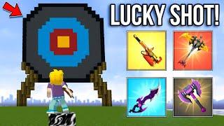 I Build The Biggest "LUCKY SHOT" in Skyblock