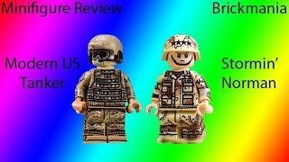 Custom Lego Minifigure Review: Brickmania Modern US Tanker and Stromin' Norman