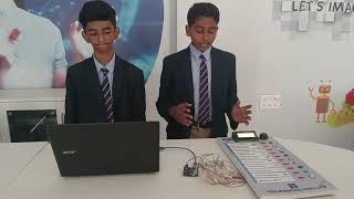 MATHEMATICAL MODEL AND COMPUTATIONAL THINKING - CLOUD BASED EVM MACHINE #scienceexhibitionmodel