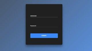 Input Placeholder Animation CSS