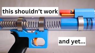 This Nerf gun defies physics