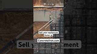 List your equipment and sell it at ConcreteIron.com! #concrete #concreteconstruction