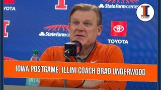 Iowa postgame: Illini coach Brad Underwood press conference
