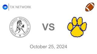 TJK NETWORK PRESENTS: Football - Sussex Tech VS Pequannock Official Game Broadcast