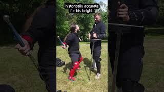 HEMA DRIP pt.4 The Tall Fencer (Certified Long Boy) #shorts #swords