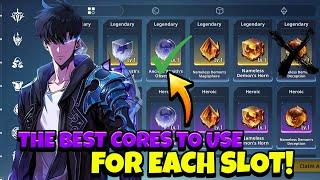 THE BEST CORES TO FARM & WHO SHOULD USE THEM! BEST STATS TO AIM FOR! [Solo Leveling: Arise]