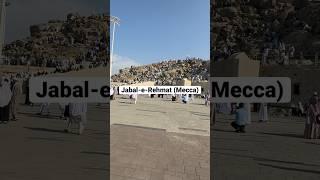 Mount Arafat, a spiritual and beautiful place. #hajj #mecca #ytshorts