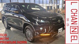 Spec Walkaround Toyota Fortuner 2.8 TSS GR Parts with TCO [AN150] 2nd Facelift - Indonesia