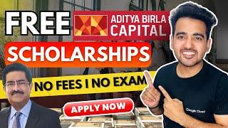 Aditya Birla Free Scholarships  Rs. 60,000 Per Students | NPS Scholarships for Indian Students