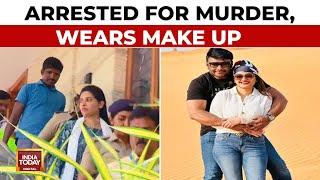 Sandalwood Murder: Actor Pavithra Gowda Seen Wearing Make-up In Custody | India Today