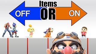 Should items be ON or OFF?