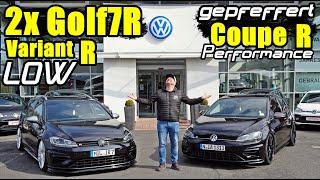 2x Golf 7 R / Unterschiedlicher könnten sie nicht sein