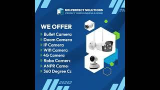 CCTV Surveillance Cameras | Safety At Your Door Step | Mr. Perfect Solutions