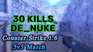 How I Scored 30 KILLS in CS 1.6 Match!  | TGS GAMING PRO