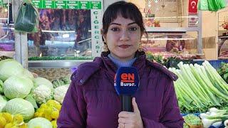 enBursa muhabiri Merve Çevik Tuz Pazarı'ndan canlı bildiriyor
