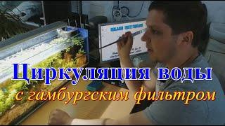 Циркуляция воды с гамбургским фильтром