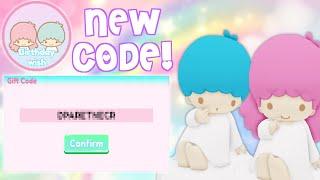 Little Twin Stars Birthday Wish & Code! | Roblox My Hello Kitty Cafe Update | Riivv3r