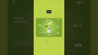 Juice Animation Web Design In Figma