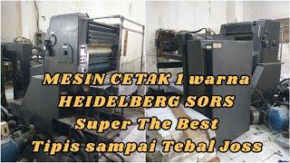 DIJUAL MESIN CETAK SORS Hub Erwin 081286050405